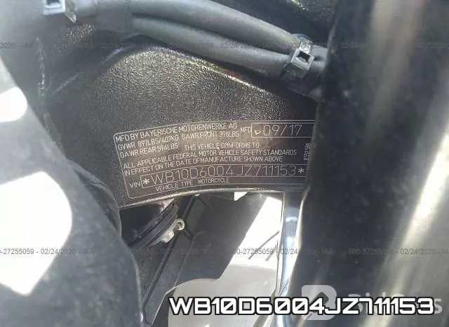 WB10D6004JZ711153 фото 2
