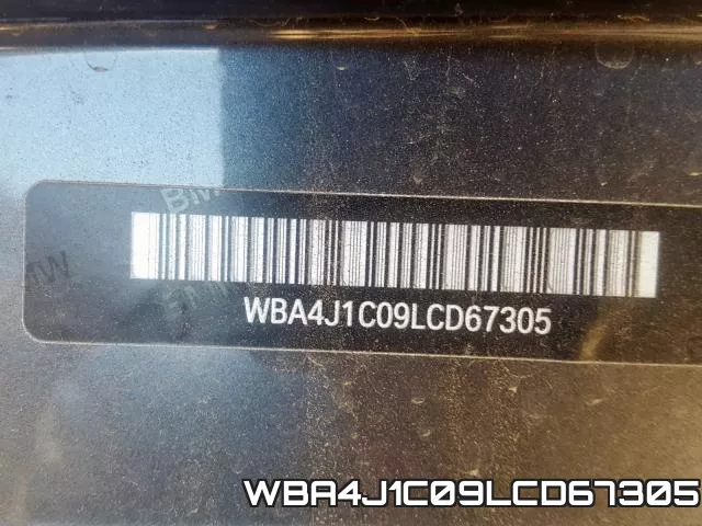 WBA4J1C09LCD67305 фото 2