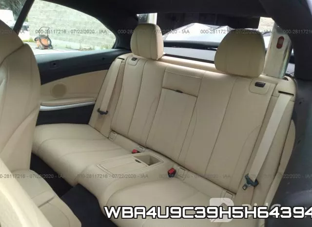 WBA4U9C39H5H64394 фото 9