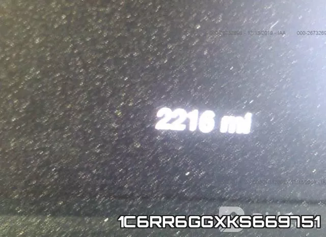 1C6RR6GGXKS669751 фото 8