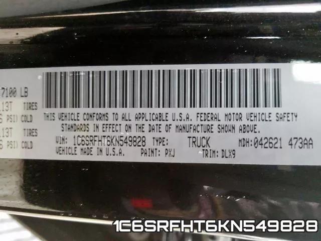 1C6SRFHT6KN549828 фото 2