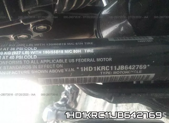 1HD1KRC11JB642769 фото 2