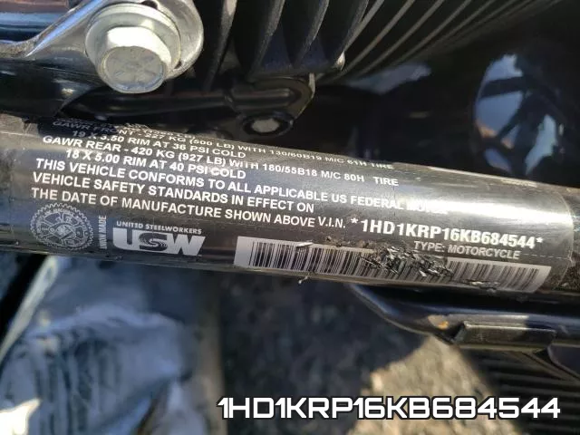 1HD1KRP16KB684544 фото 2