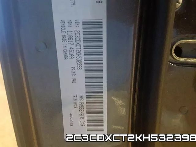2C3CDXCT2KH532398 фото 2