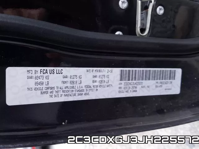2C3CDXGJ3JH225572 фото 2