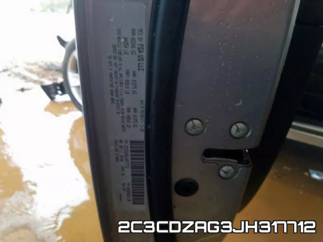 2C3CDZAG3JH317712 фото 2