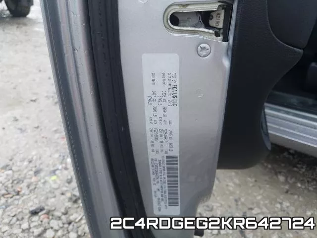 2C4RDGEG2KR642724 фото 2