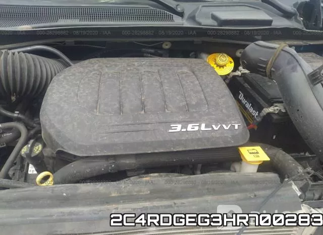 2C4RDGEG3HR700283 фото 2