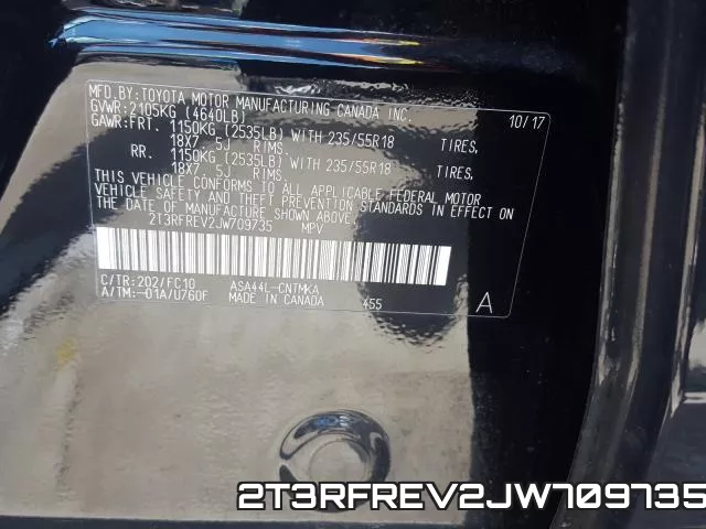 2T3RFREV2JW709735 фото 2
