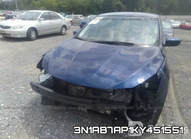 3N1AB7AP1KY451551 фото 7