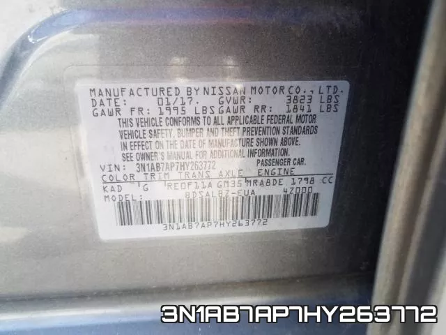3N1AB7AP7HY263772 фото 2