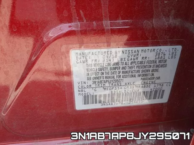 3N1AB7AP8JY295071 фото 2