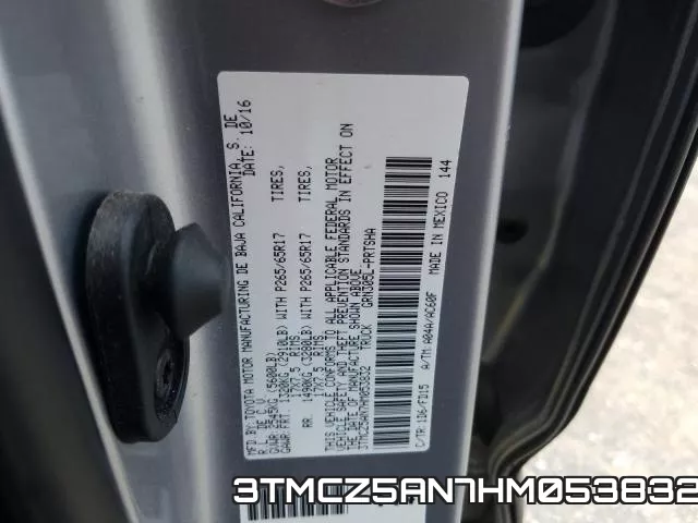 3TMCZ5AN7HM053832 фото 2