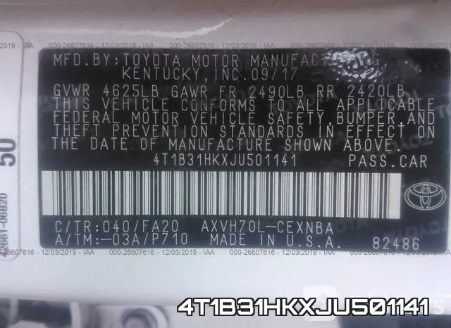 4T1B31HKXJU501141 фото 10