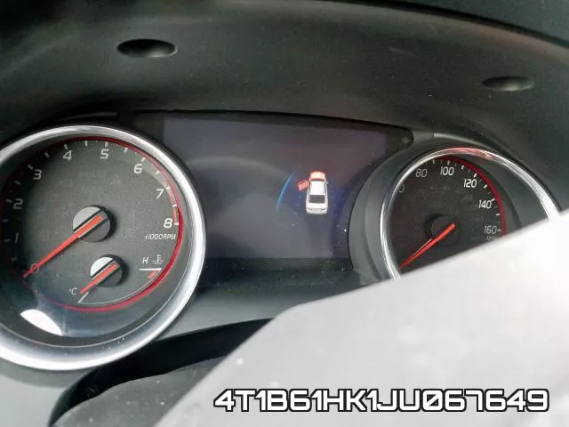 4T1B61HK1JU067649 фото 9