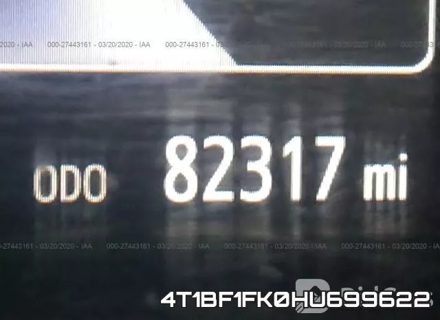 4T1BF1FK0HU699622 фото 8