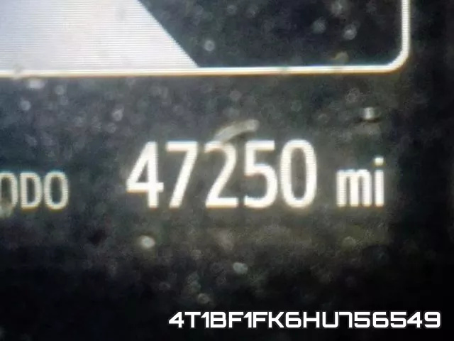4T1BF1FK6HU756549 фото 8