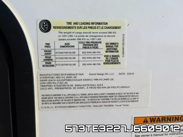 573TE3227J6609012 фото 2