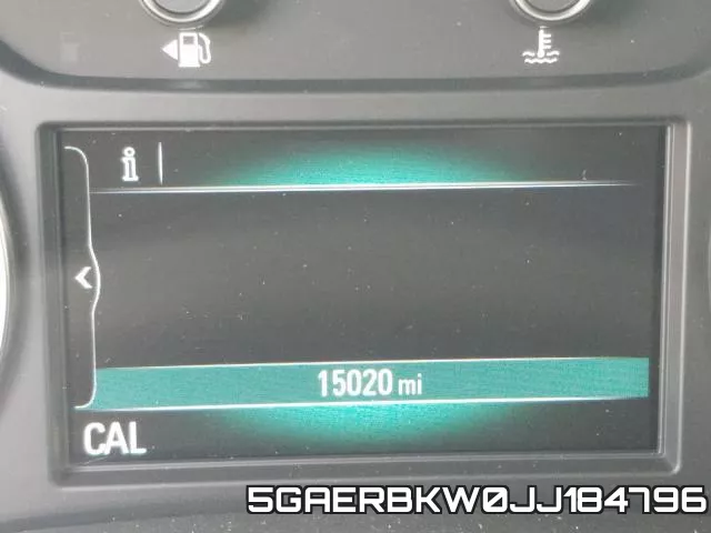 5GAERBKW0JJ184796 фото 8