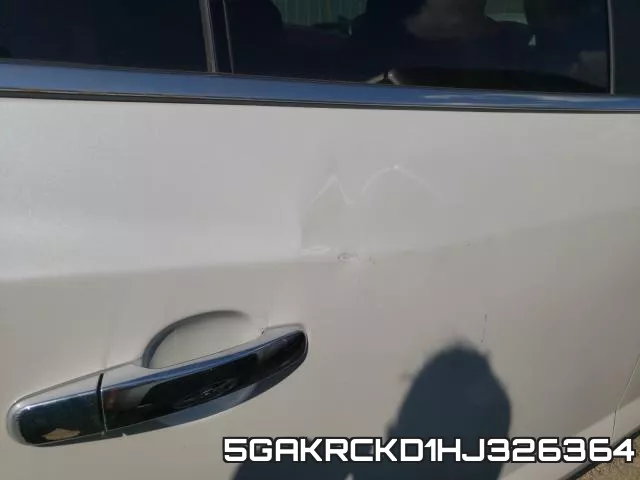 5GAKRCKD1HJ326364 фото 10