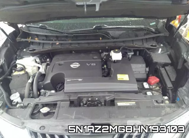 5N1AZ2MG8HN193103 фото 2