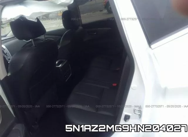 5N1AZ2MG9HN204027 фото 9