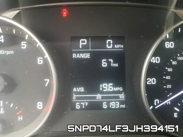 5NPD74LF3JH394151 фото 9