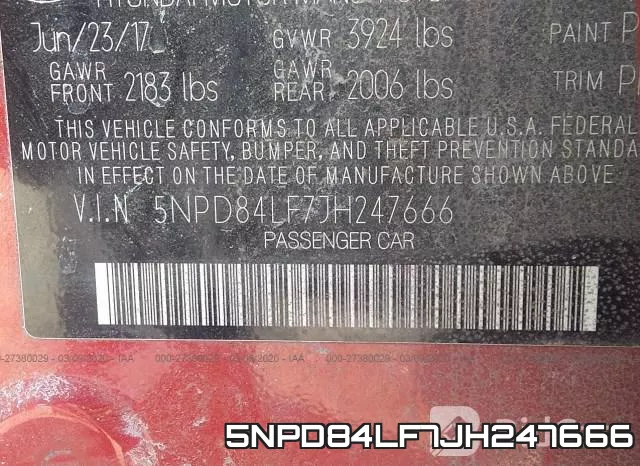 5NPD84LF7JH247666 фото 10