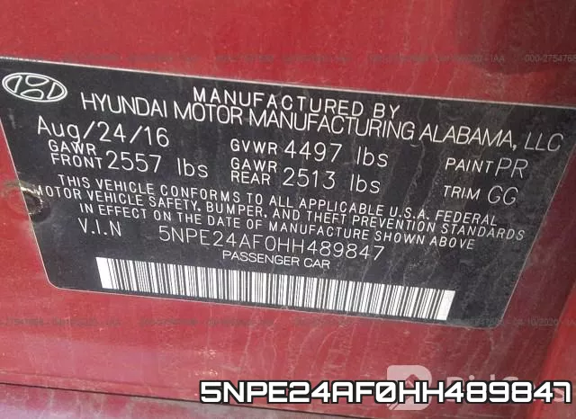 5NPE24AF0HH489847 фото 10