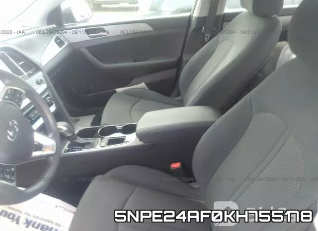 5NPE24AF0KH755178 фото 6