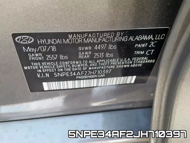5NPE34AF2JH710397 фото 2