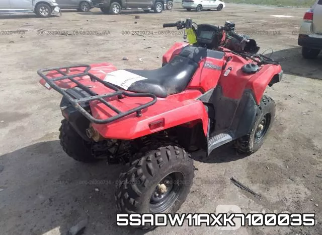5SADW11AXK7100035 фото 5
