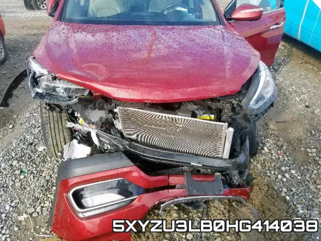 5XYZU3LB0HG414038 фото 8