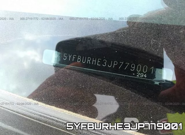5YFBURHE3JP779001 фото 10
