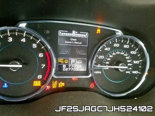 JF2SJAGC7JH524102 фото 9