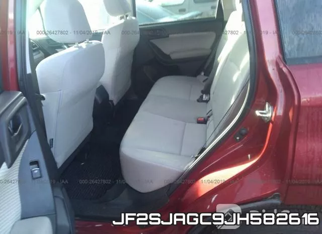 JF2SJAGC9JH582616 фото 8