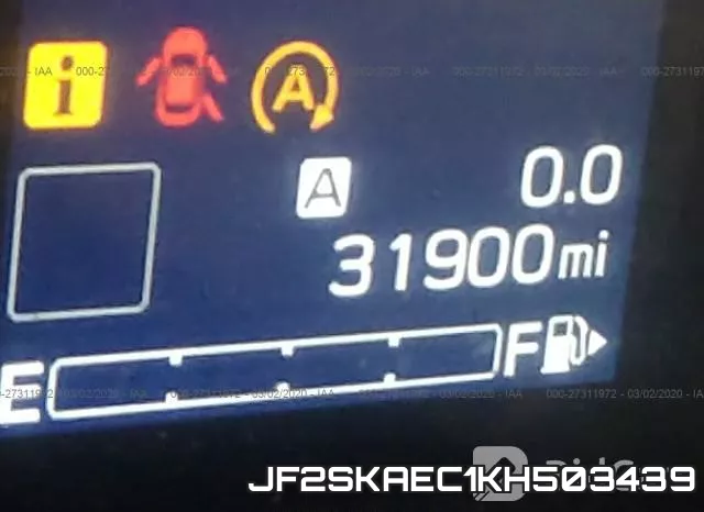 JF2SKAEC1KH503439 фото 8