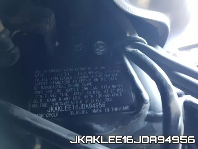 JKAKLEE16JDA94956 фото 2
