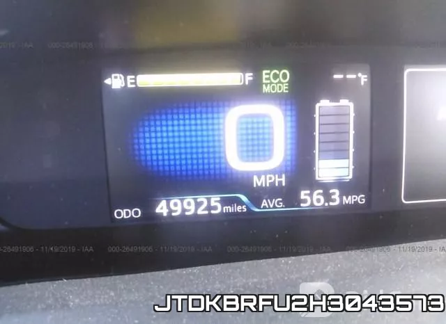 JTDKBRFU2H3043573 фото 8