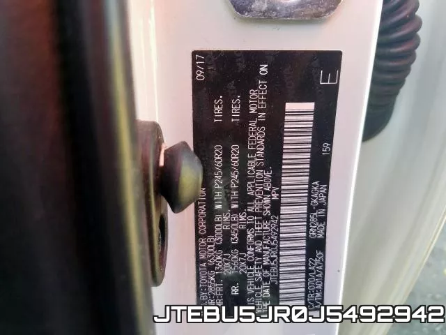 JTEBU5JR0J5492942 фото 2