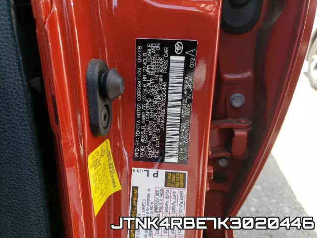 JTNK4RBE7K3020446 фото 2