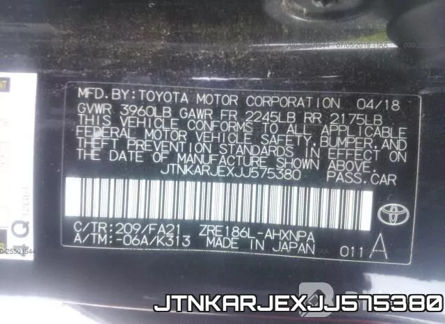 JTNKARJEXJJ575380 фото 10