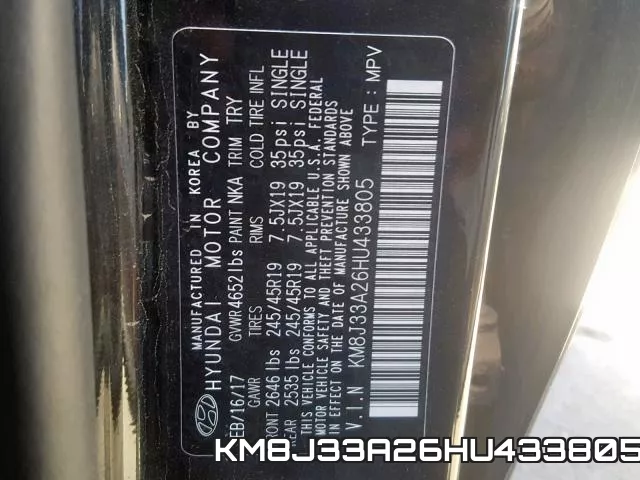 KM8J33A26HU433805 фото 2