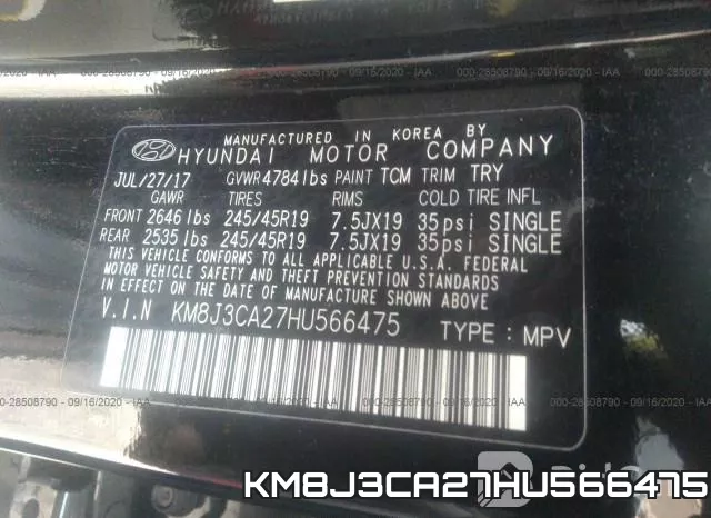 KM8J3CA27HU566475 фото 10