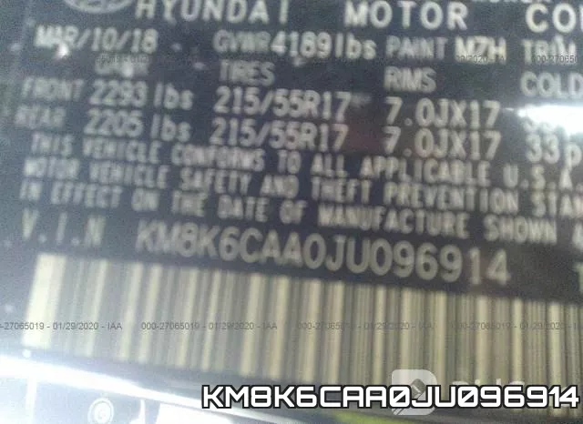 KM8K6CAA0JU096914 фото 10