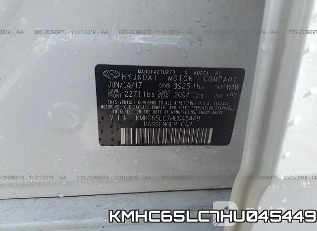 KMHC65LC7HU045449 фото 10