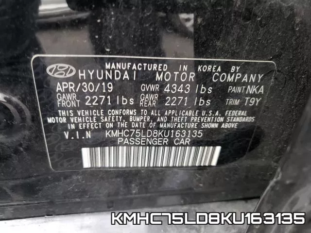 KMHC75LD8KU163135 фото 2