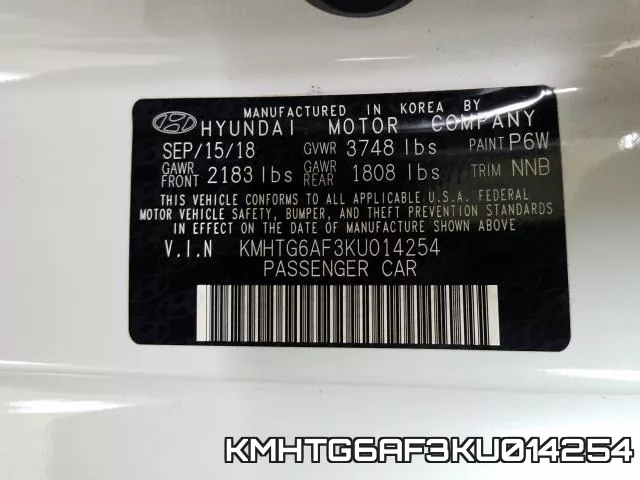 KMHTG6AF3KU014254 фото 2