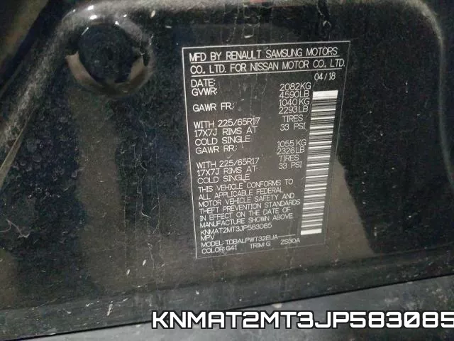 KNMAT2MT3JP583085 фото 2