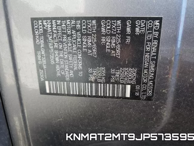 KNMAT2MT9JP573595 фото 2